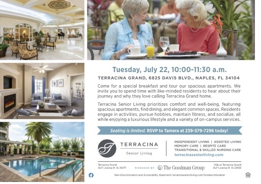 Inside Scoop Breakfast & Community Tour at Terracina Grand